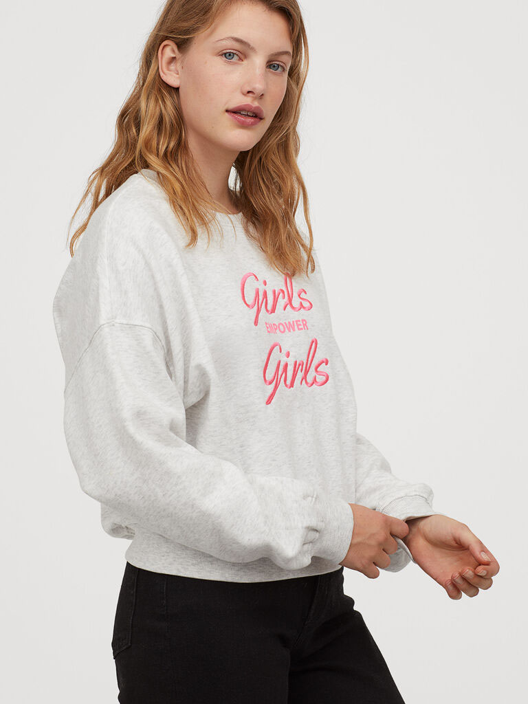 

Свитшот H&M 060784650_grey  Светло-серый_Girls, Свитшот H&M 060784650_grey XS Светло-серый_Girls