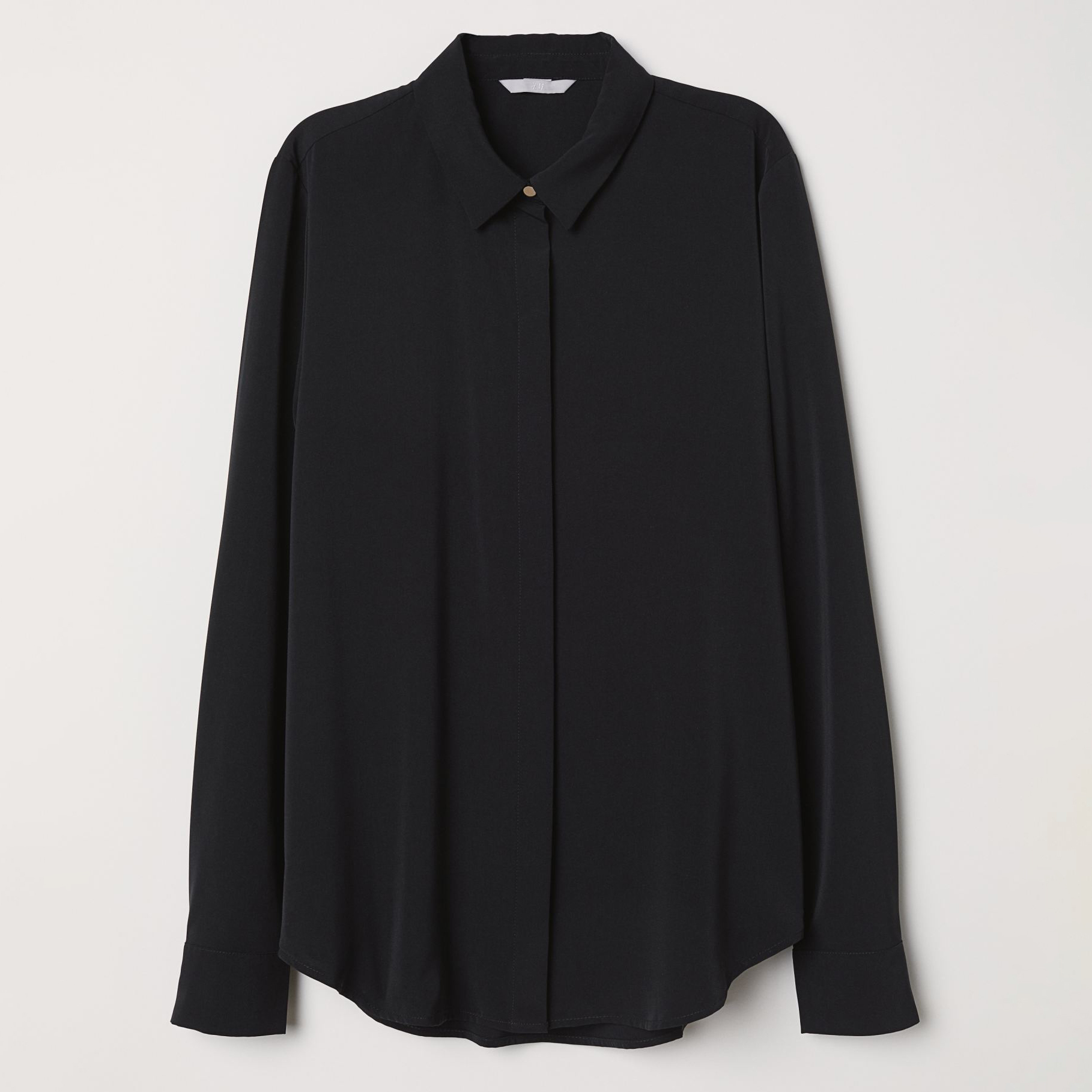 

Блузка H&M 060688873_black  Черная, Блузка H&M 060688873_black 36 Черная