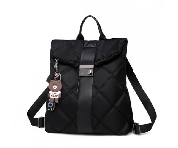 

Городской стеганный 758 женский рюкзак 32*29 см черный