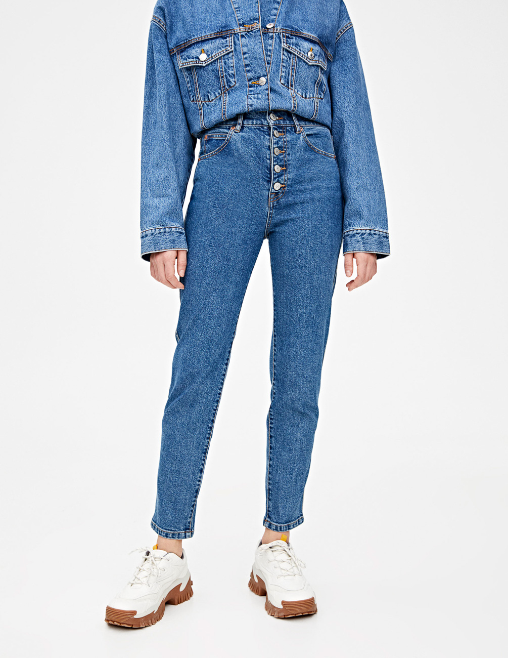 

Джинсы PULL & BEAR Ж1080241 (9682/302/407) цвет синий M