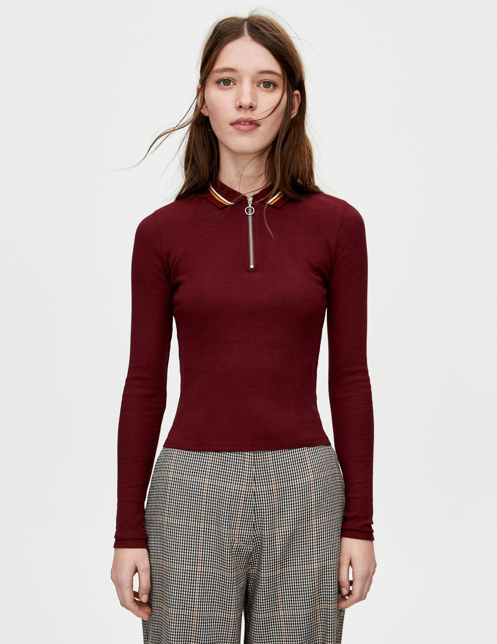 

Лонгслив PULL & BEAR Ж1080343 (9241/374/605) цвет бордовый, Лонгслив PULL & BEAR Ж1080343 (9241/374/605) цвет бордовый XS