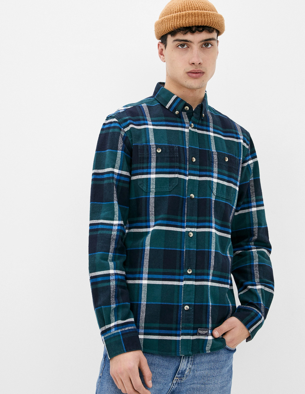 

Рубашка д/р Tom Tailor М0117235 цвет зеленый, Рубашка д/р Tom Tailor М0117235 цвет зеленый L