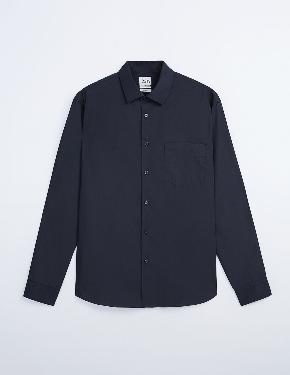 

Рубашка д/р Zara М0118068 (5801/396/401) цвет синий, Рубашка д/р Zara М0118068 (5801/396/401) цвет синий M