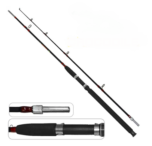 

Спиннинг карповый штекерный скрутка "Crocodil" 2.7м 100-250г 2к