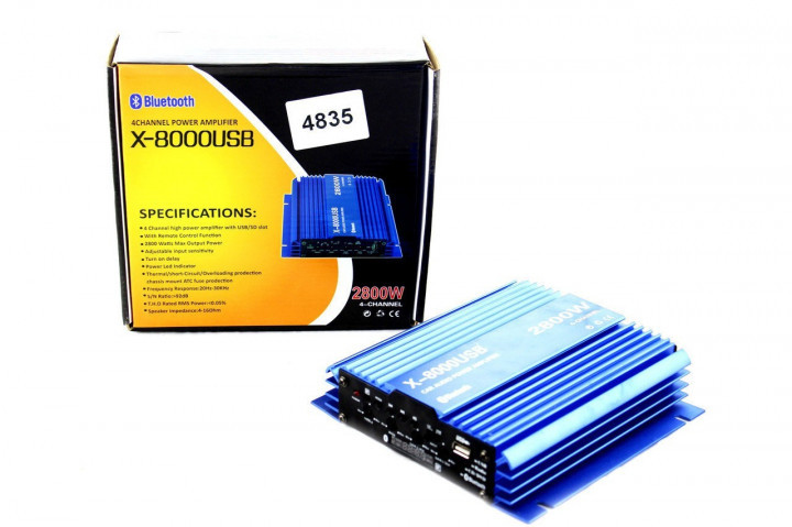 

Усилитель CAR AMP V8/8000 BT