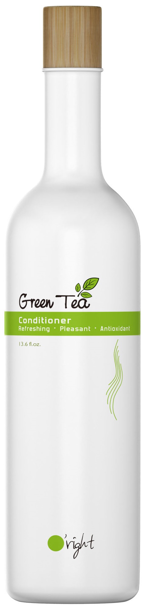 Акція на Органический кондиционер O'right Green Tea Зеленый чай 400 мл (1AB162) (4712782262472) від Rozetka UA