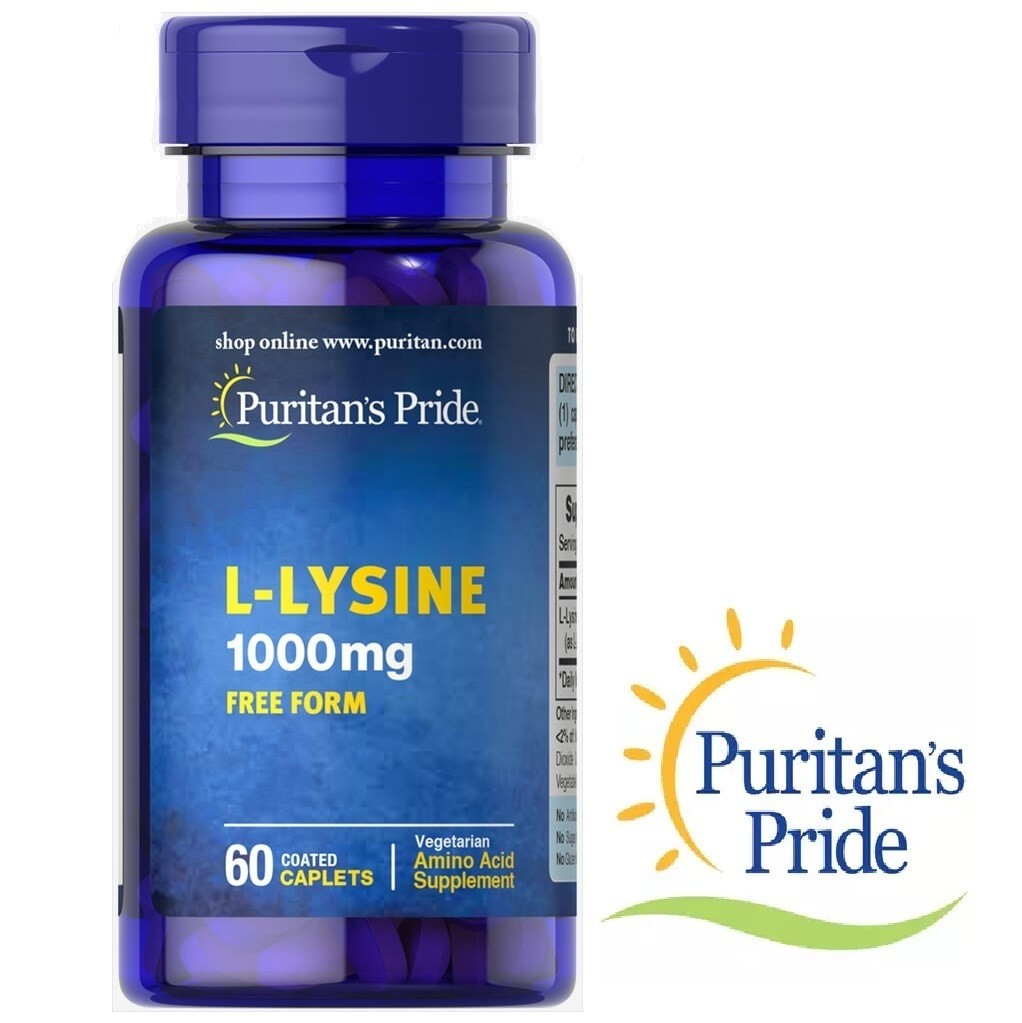 

Аминокислота Puritan's Pride L-Lysine Л-Лизин 1000 мг 60 таблеток 1061