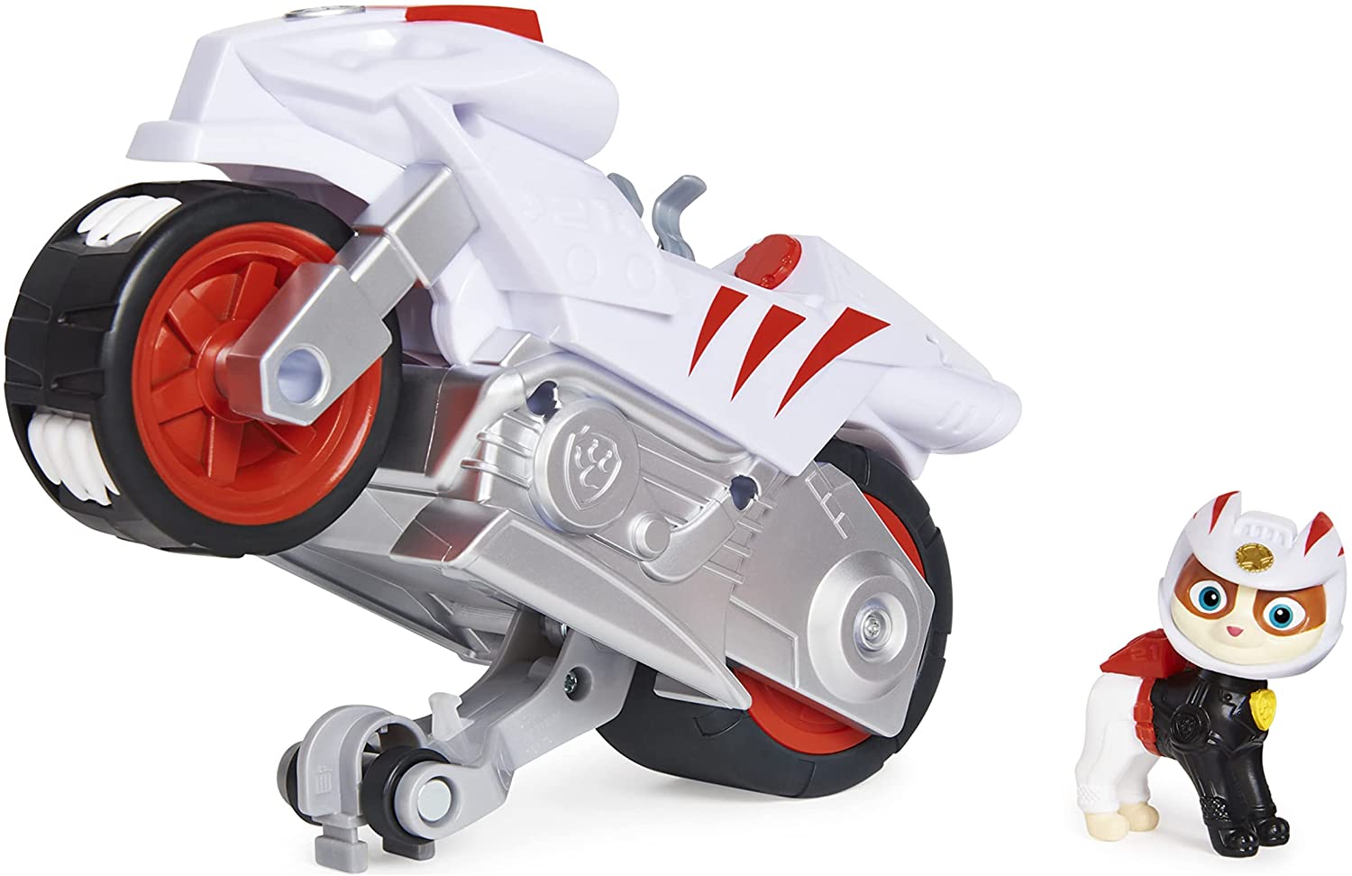 

Щенячий патруль Дикий Кот на мотоцикле Paw Patrol Moto Pups Wildcat’s Deluxe Pull Back Motorcycle Vehicle Spin Master (6060229)