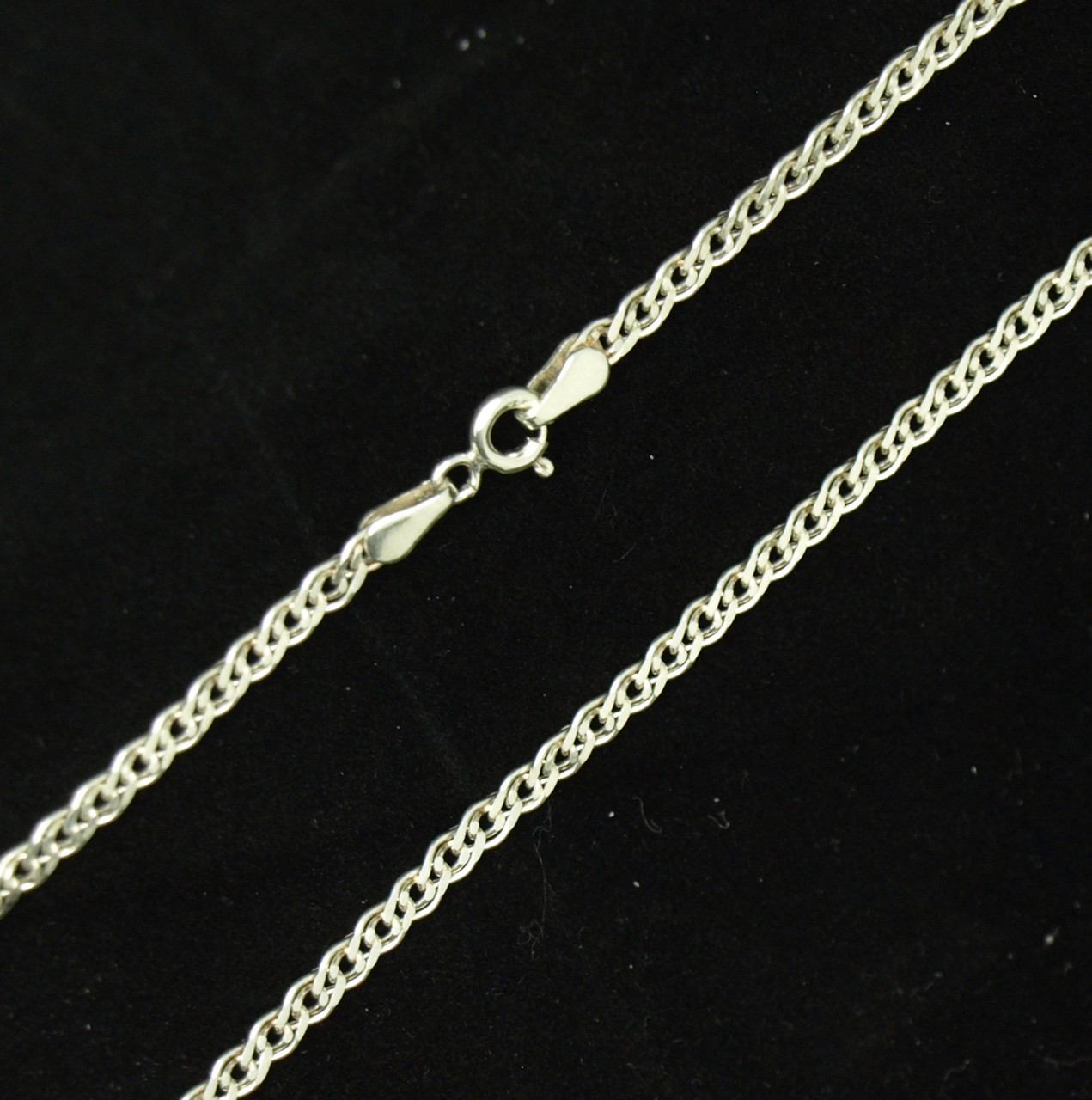 

Серебряная цепочка 925 пробы длина 50 см Н105