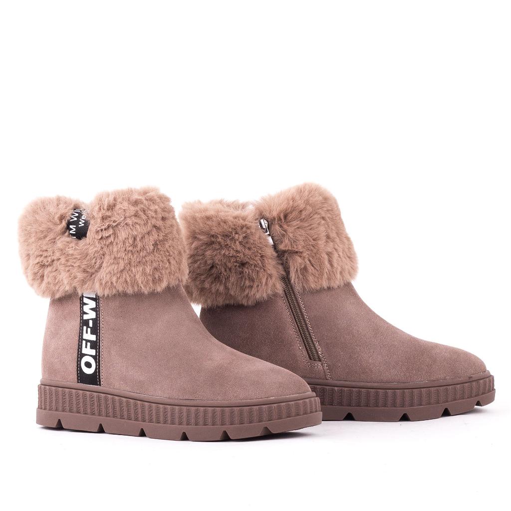 

Ботинки женские зима Allshoes 00-00021375 Бежевый р.38 (23,5 см.)