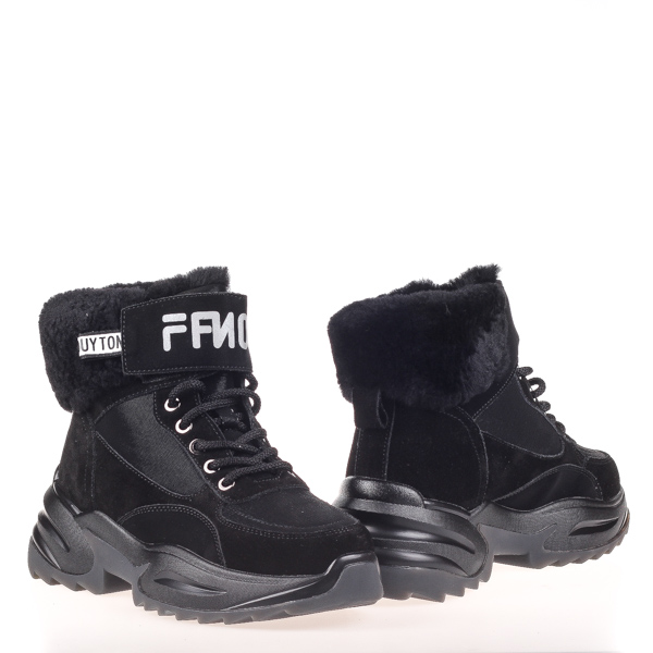

Ботинки женские зима Allshoes 00-00022037 Черный р.36 (22,5 см.)