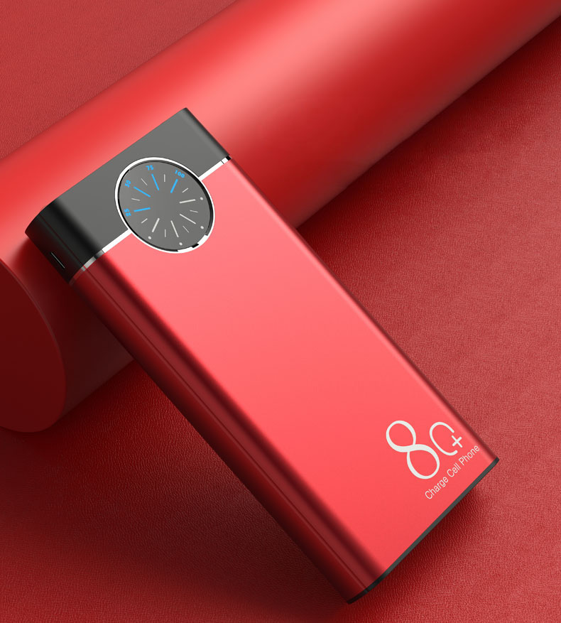 

УМБ с индикатором заряда VHG BH19 40000 mAh Power Bank Red