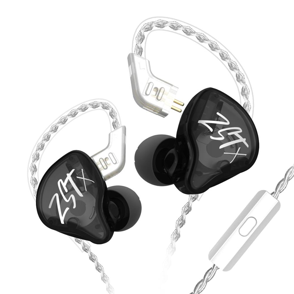 

Наушники KZ ZSTX с микрофоном black