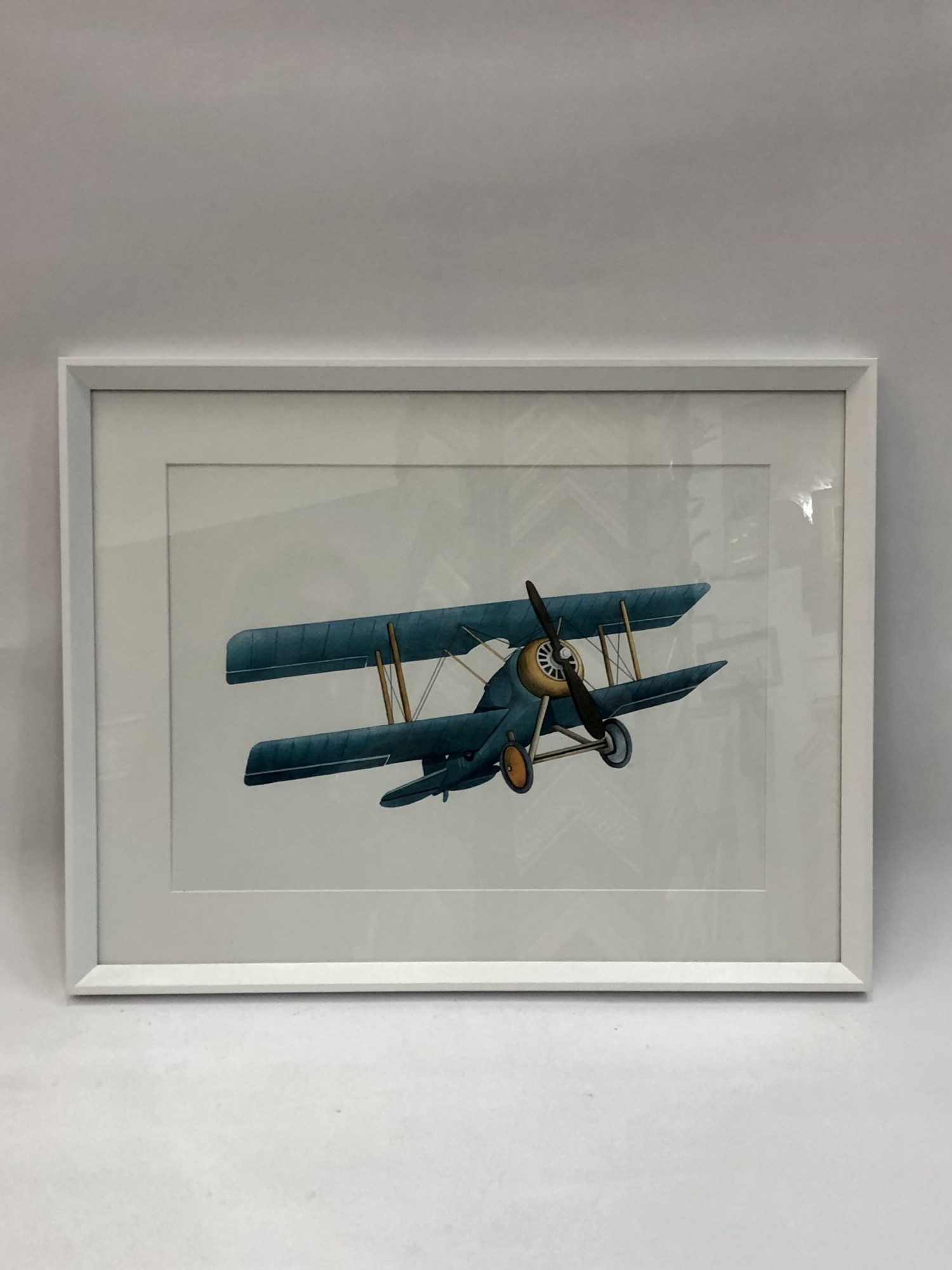 

Авторский постер "Самолет 1" 340х430 мм Frames Posters Decor
