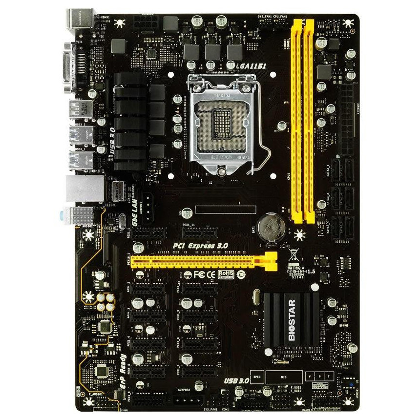 

Материнская плата Biostar TB250-BTC-PRO
