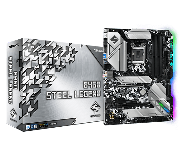 

Материнская плата ASRock B460 Steel Legend (90-MXBCQ0-A0UAYZ)