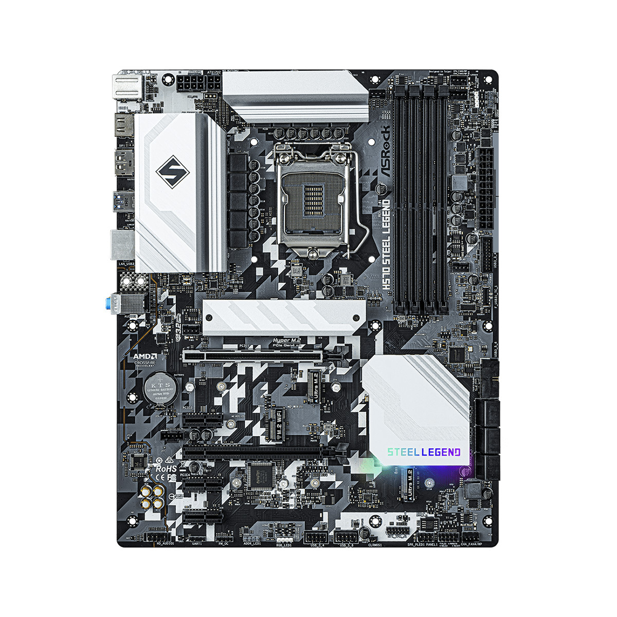 

Материнская плата Asrock H570 Steel Legend- (H570STEELLEGEND)