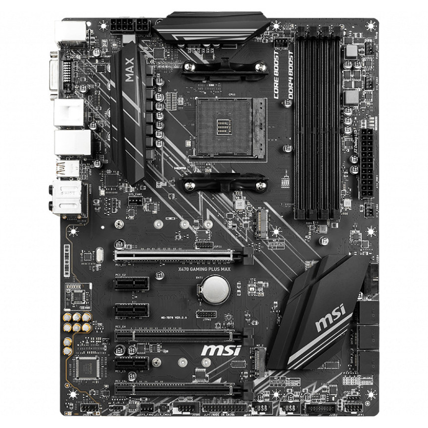 

Материнская плата MSI X470 GAMING PLUS MAX