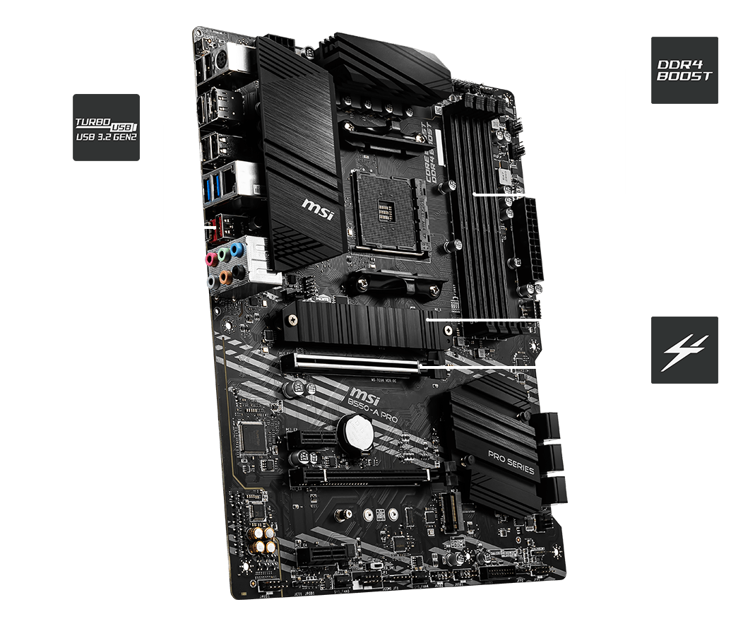 

Материнская плата MSI B550-A PRO