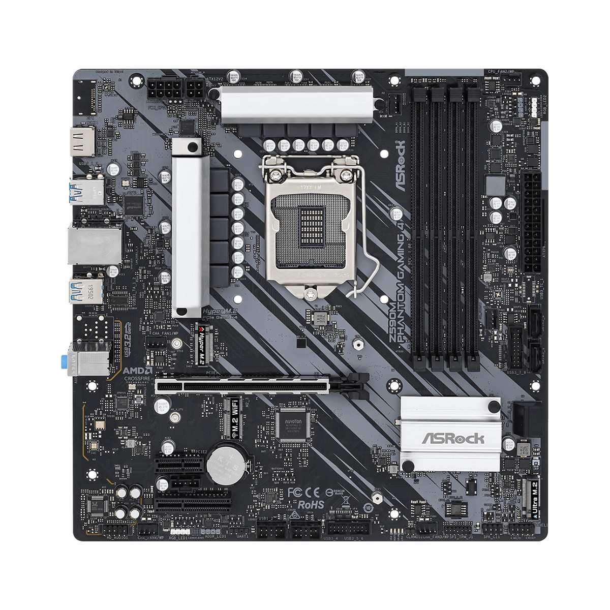 

Материнская плата ASRock Z590M Phantom Gaming 4