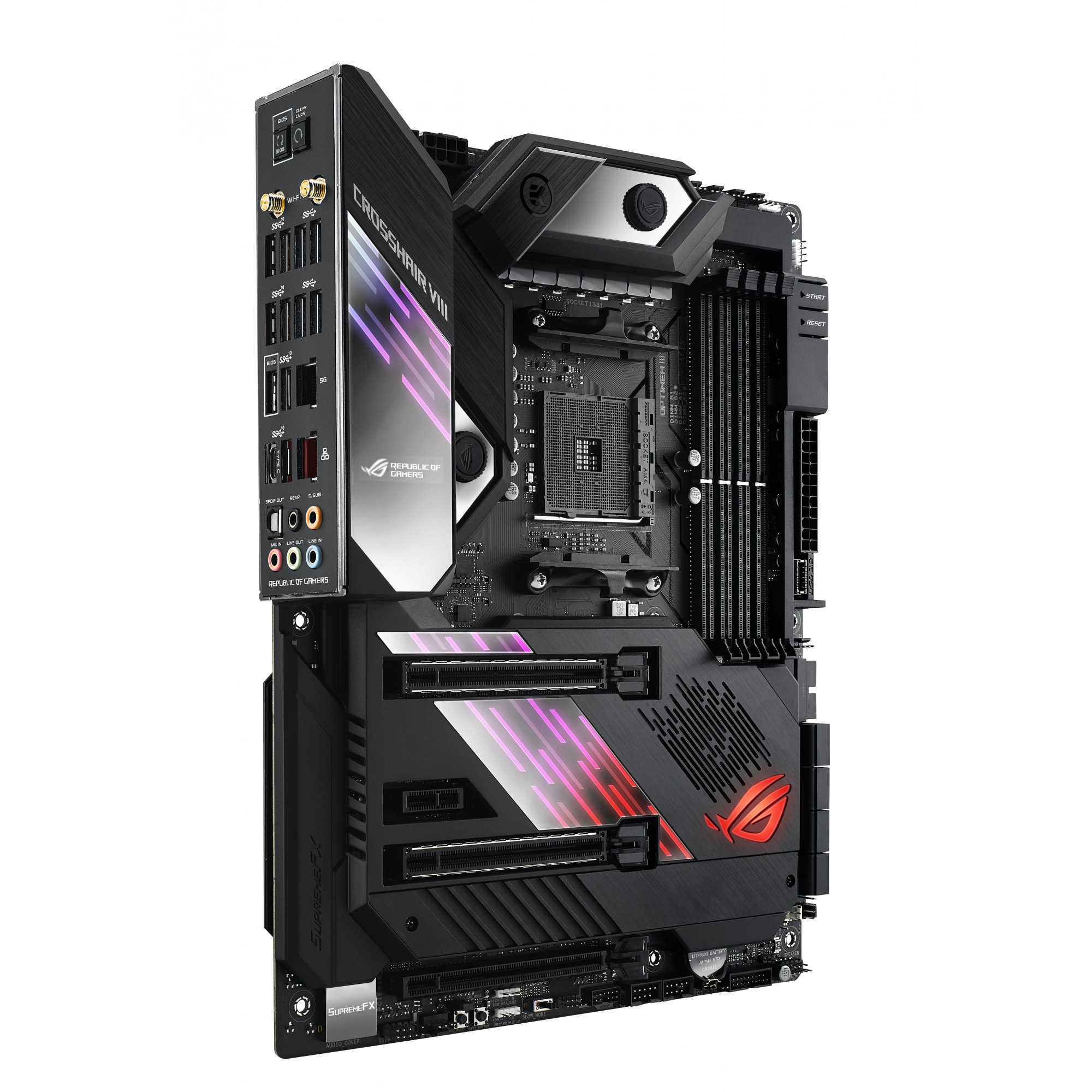 

Материнская плата ASUS X570 ROG CROSSHAIR VIII FORMULA (90MB10Z0-M0EAY0)