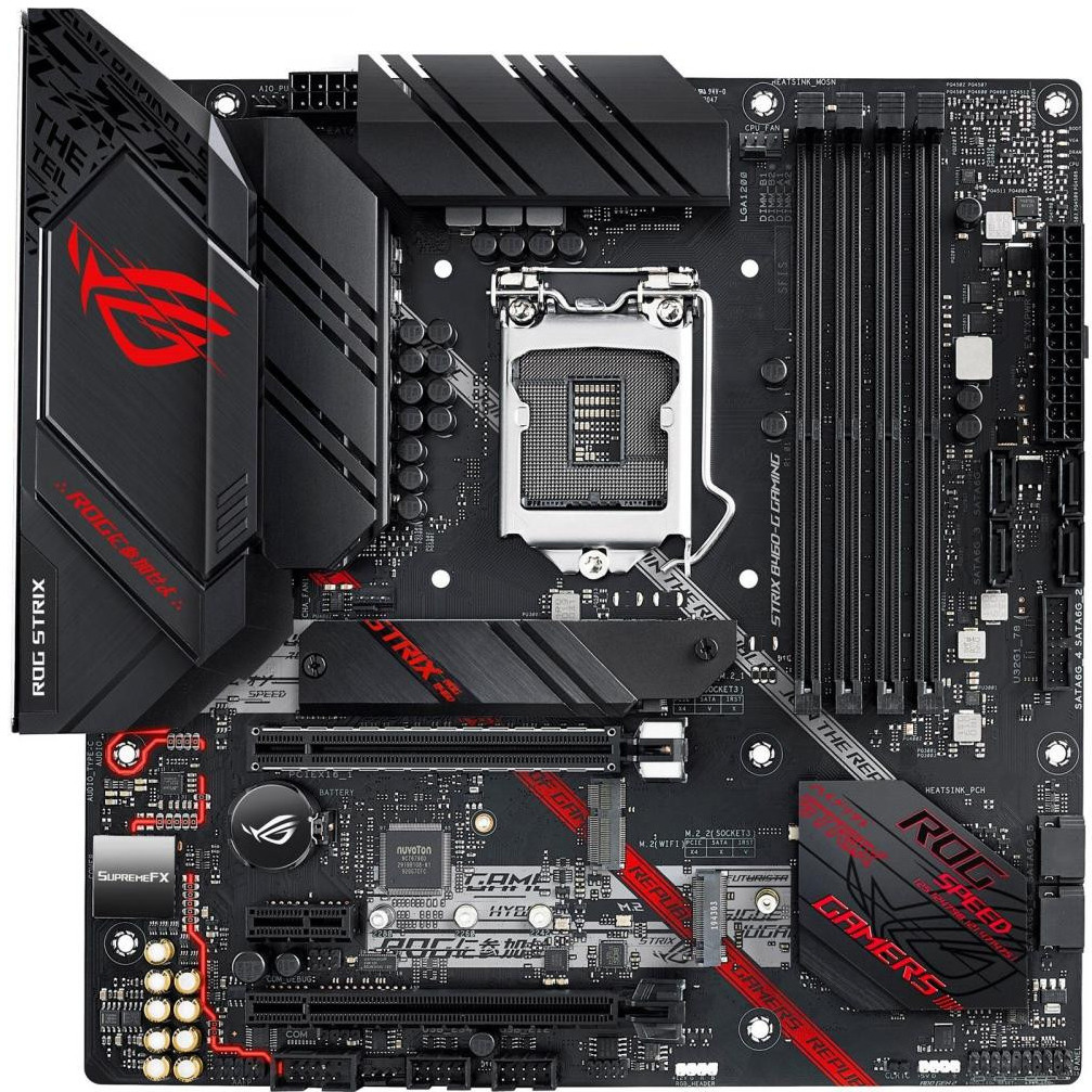 

Материнская плата ASUS ROG STRIX B460-G GAMING (90MB1460-M0EAY0)