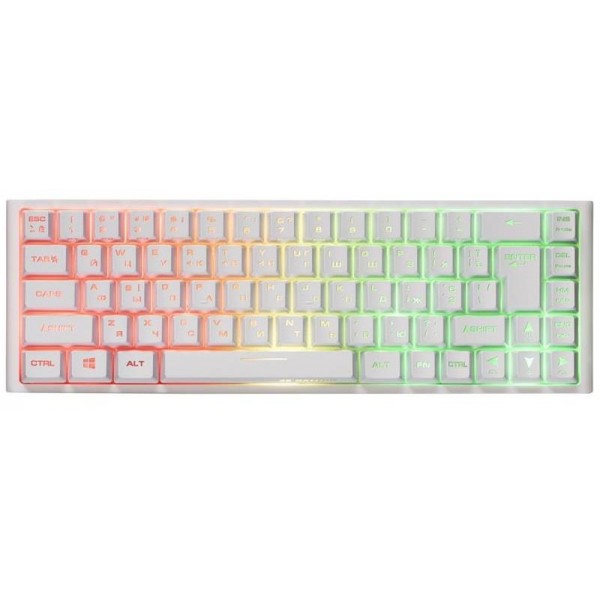 

Клавиатура беспроводная 2E Gaming KG360UWT RGB Ukr (2E-KG360UWT) White USB