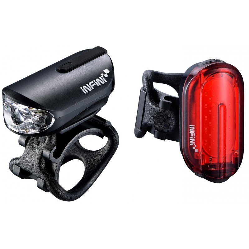 

Комплект освітлення INFINI OLLEY 4 функції USB Чорний