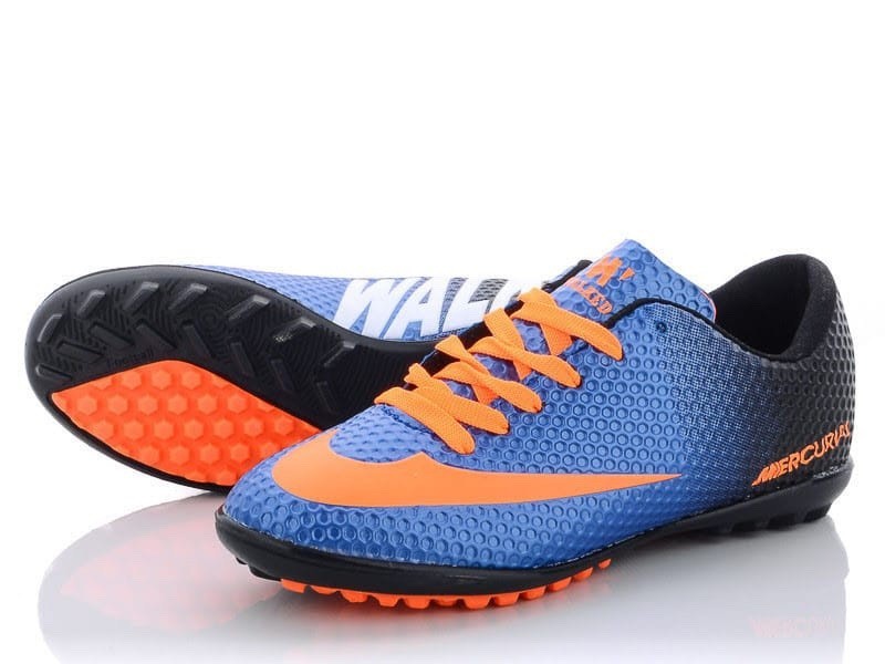 

Сороконожки (многошиповки) Walked Mercurial 04 31 размер 19,5 см blue\orange