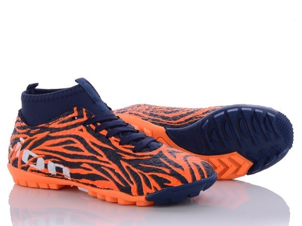 

Сороконожки (многошиповки) с носком Walked Lion 05 39 размер 25 см black\orange