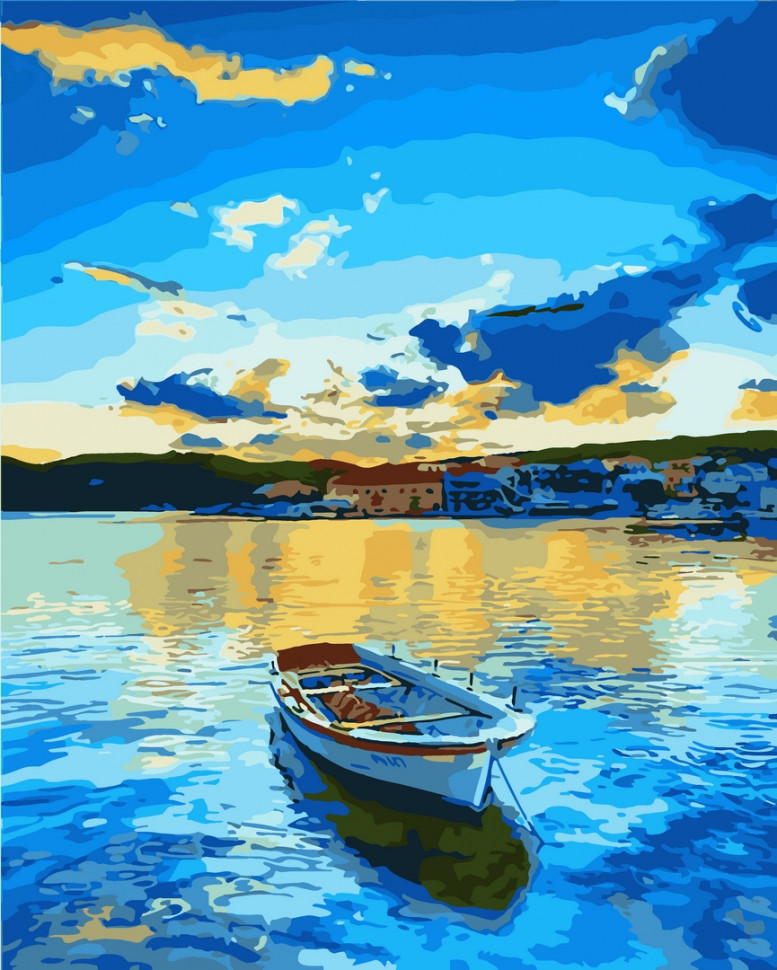 

Картина по номерам / анти-стресс раскраска Art Craft "Уютный рассвет" 40х50 см 10505-AC