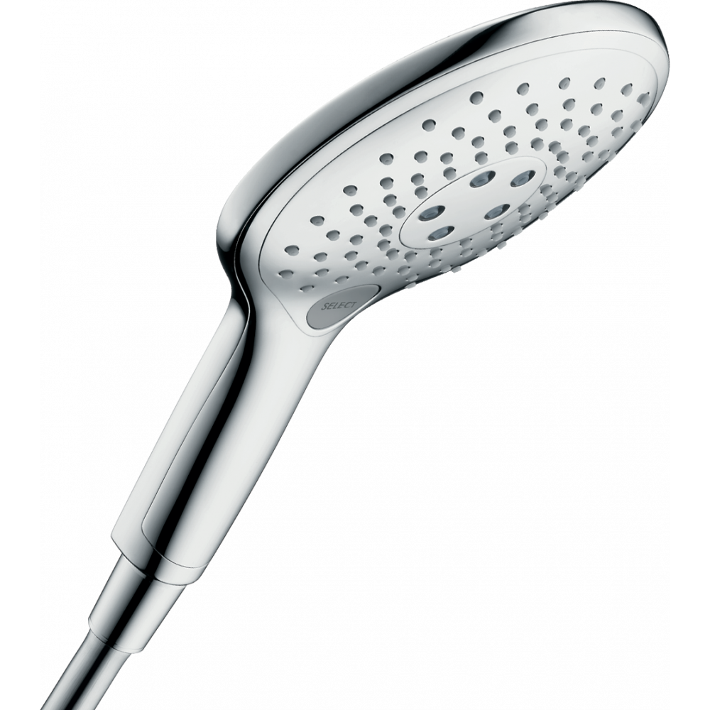 

Душевая головка с кнопкой HANSGROHE RAINDANCE SELECT 150мм хром пластик 28587000