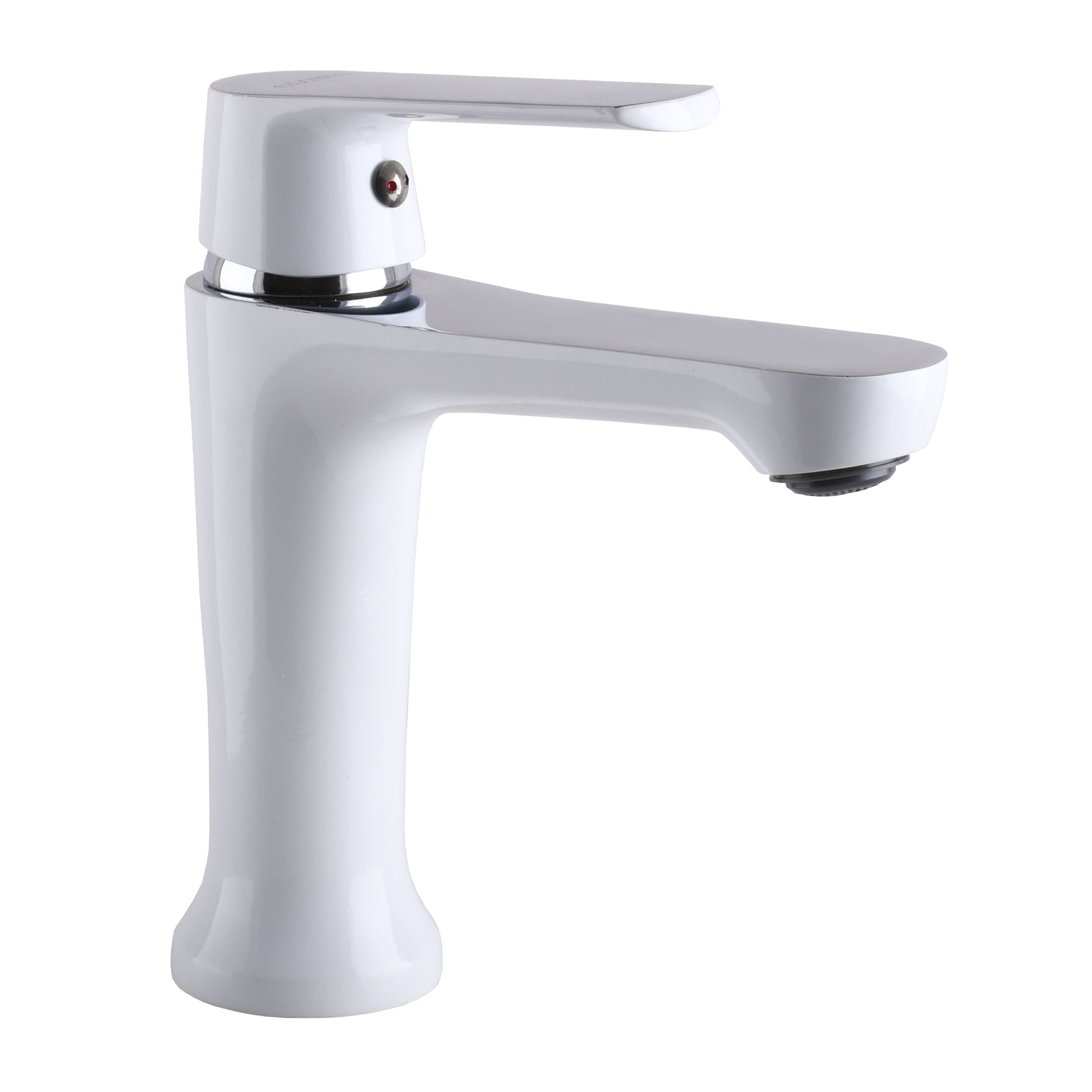 

Cмеситель для умывальника однорычажный GLOBUS LUX Laguna GLA-0401-7-WHITE белый латунь 000022561