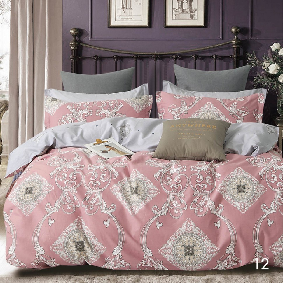 

Постельное белье Isleep Сатин Twill 12 Двуспальный