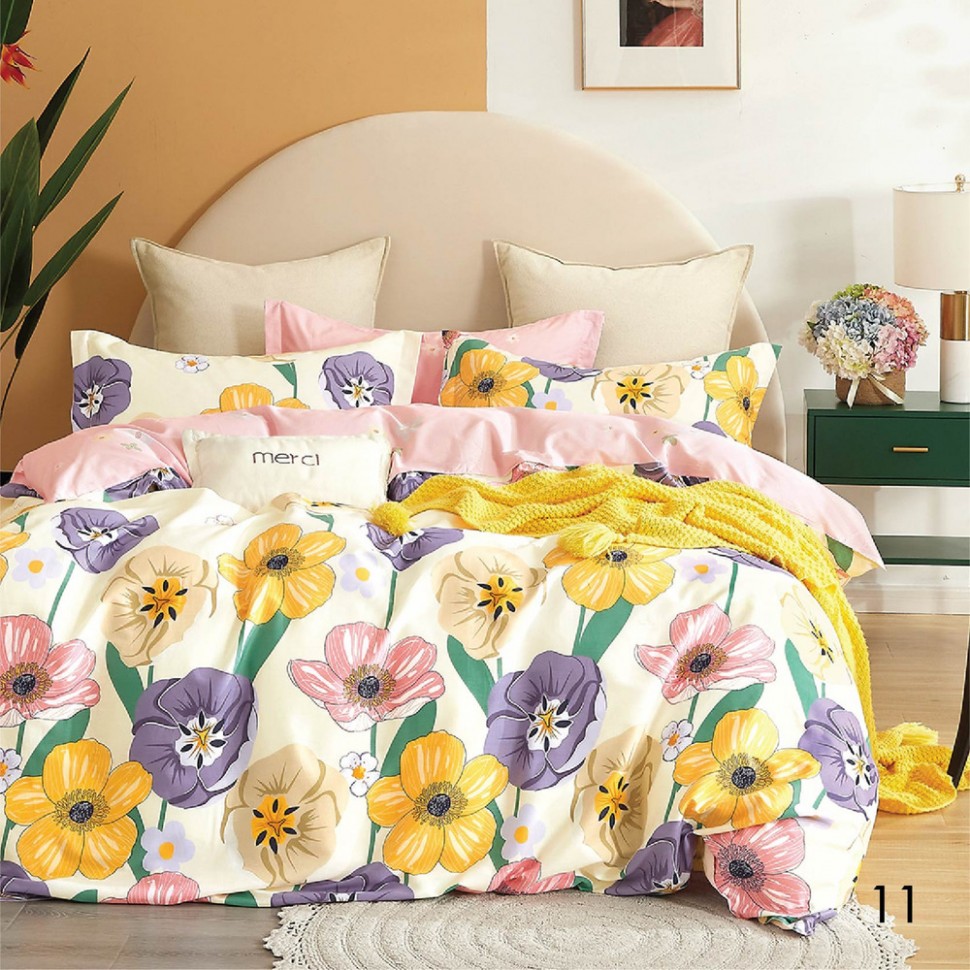 

Постельное белье Isleep Сатин Twill 11 Двуспальный