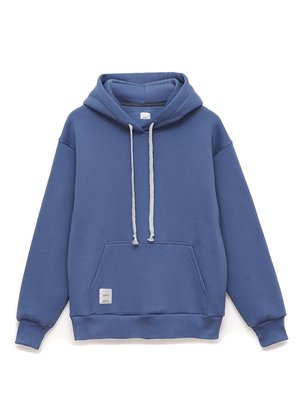 

Худи на флисе CHIKISS / джинсовый (CHS 001/003, Худи на флисе CHIKISS S/M джинсовый (CHS 001/003)