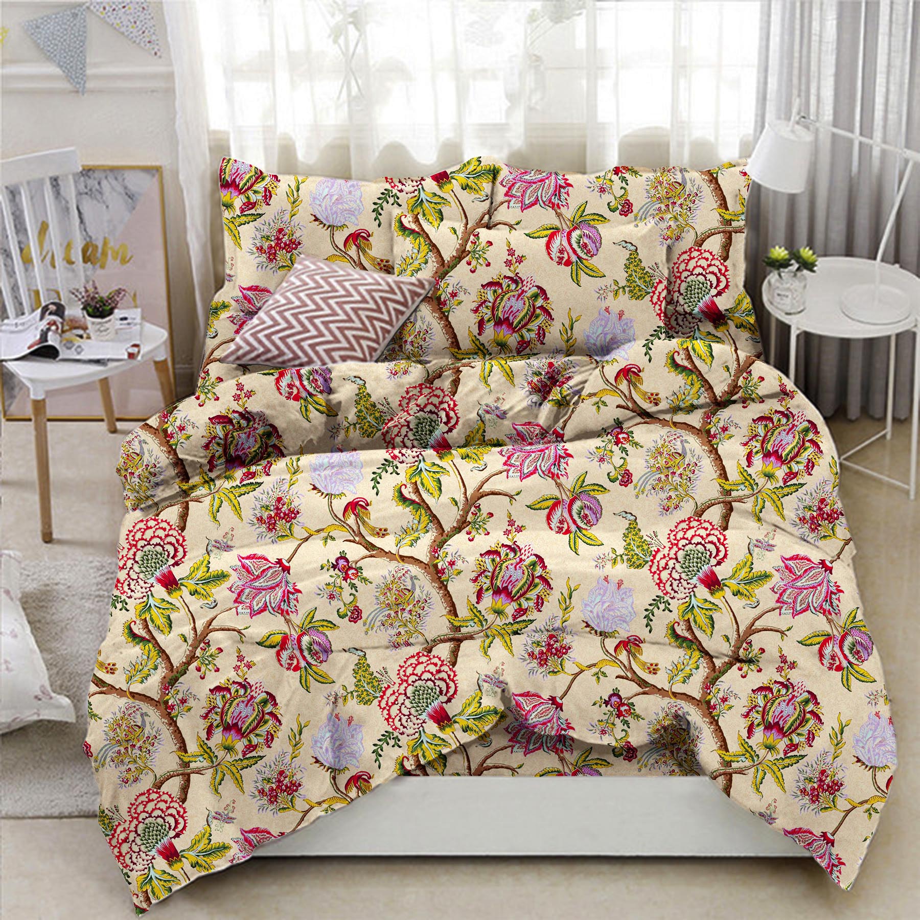 

Комплект постельного белья Zastelli Бязь 8650 peach двуспальное