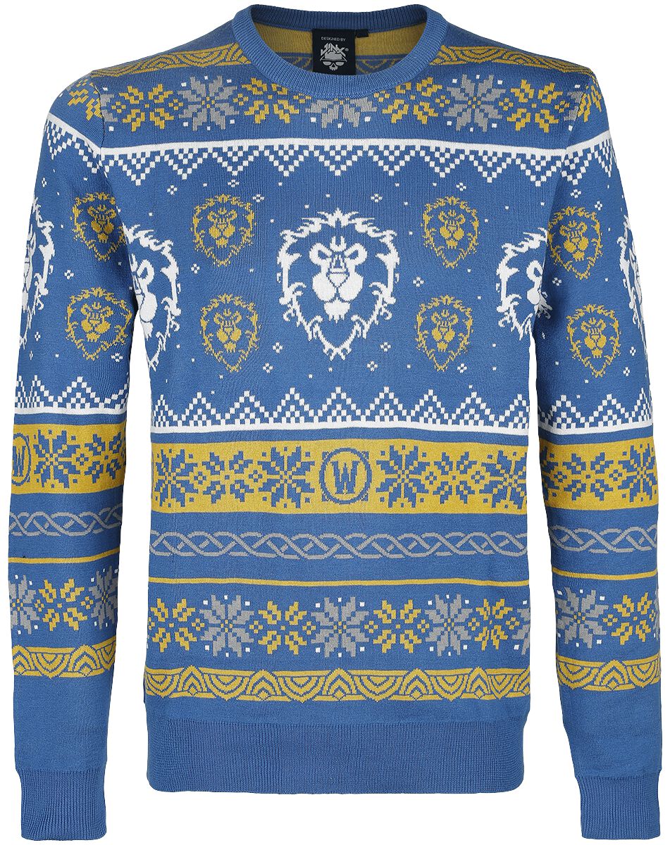 

Свитер WORLD OF WARCRAFT Alliance Ugly Holiday (Варкрафт Альянс) синий XXL (12100-RBL-07-2XL-000)