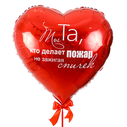 

Связка из 7 красных сердец фольгированных Л0395