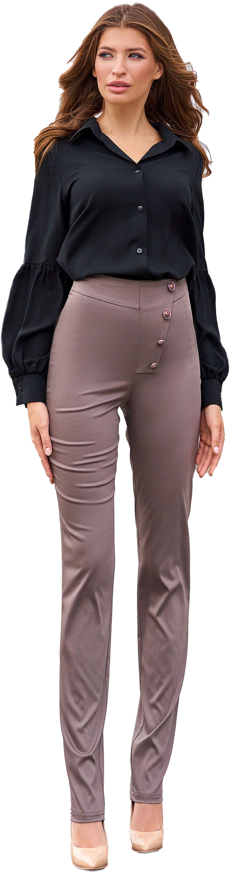

Брюки Jadone Fashion Дора L (46) Коричневые