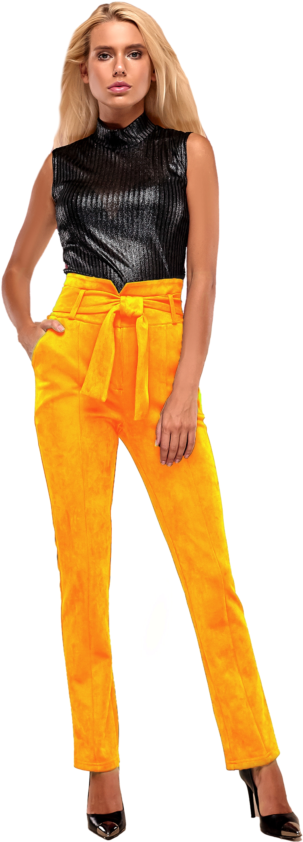 

Брюки Jadone Fashion Дея L (46) Горчичные