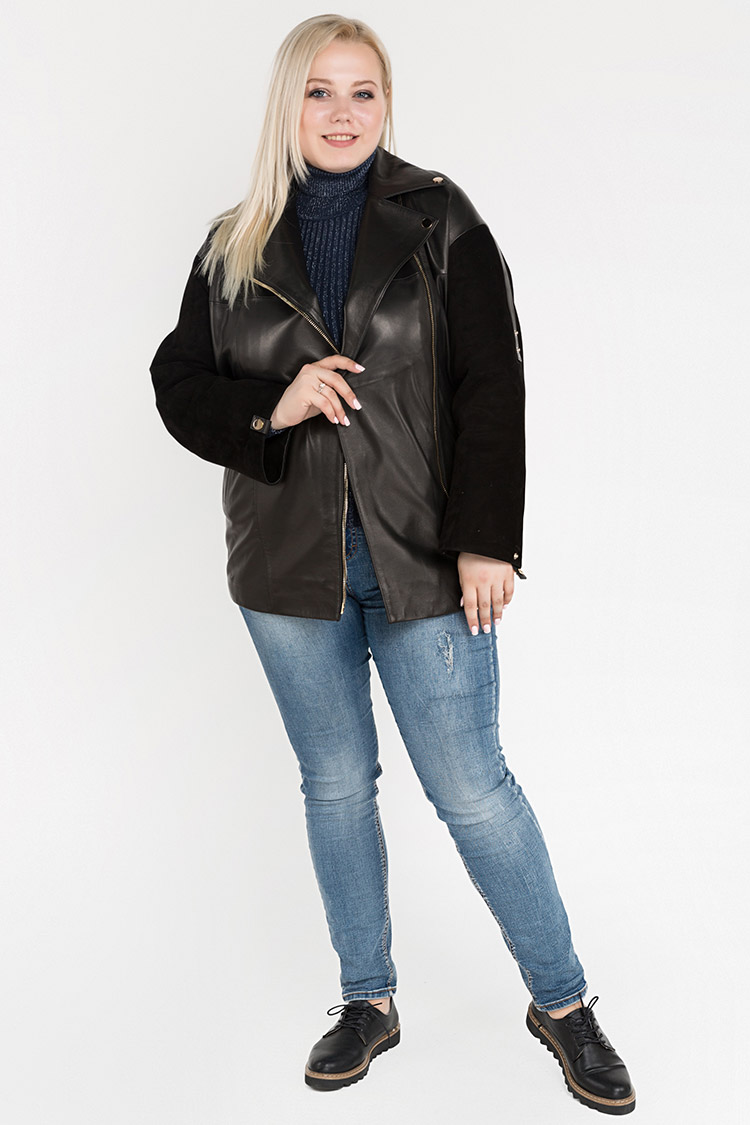 

Куртка Ricca donna Dc-1733  Черная 157860003, Куртка Ricca donna Dc-1733 L Черная 157860003