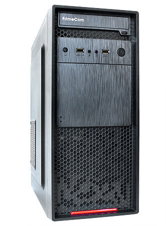 

Корпус FrimeCom Q20B Miditower, ATX-SM400BL 400W, 12cm, 0.5mm