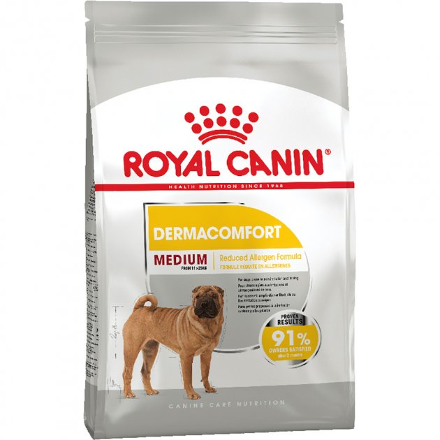 

Сухой корм Royal Canin Medium Dermacomfort для собак средних пород с повышенной чувствительностью кожи старше 12 месяцев 3 кг (3182550773829)