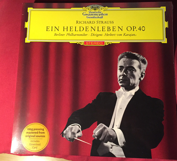 

Виниловая пластинка Richard Strauss - Ein Heldenleben Op. 40 2017 (479 7219) Deutsche Grammophon/EU Mint (art.239313)