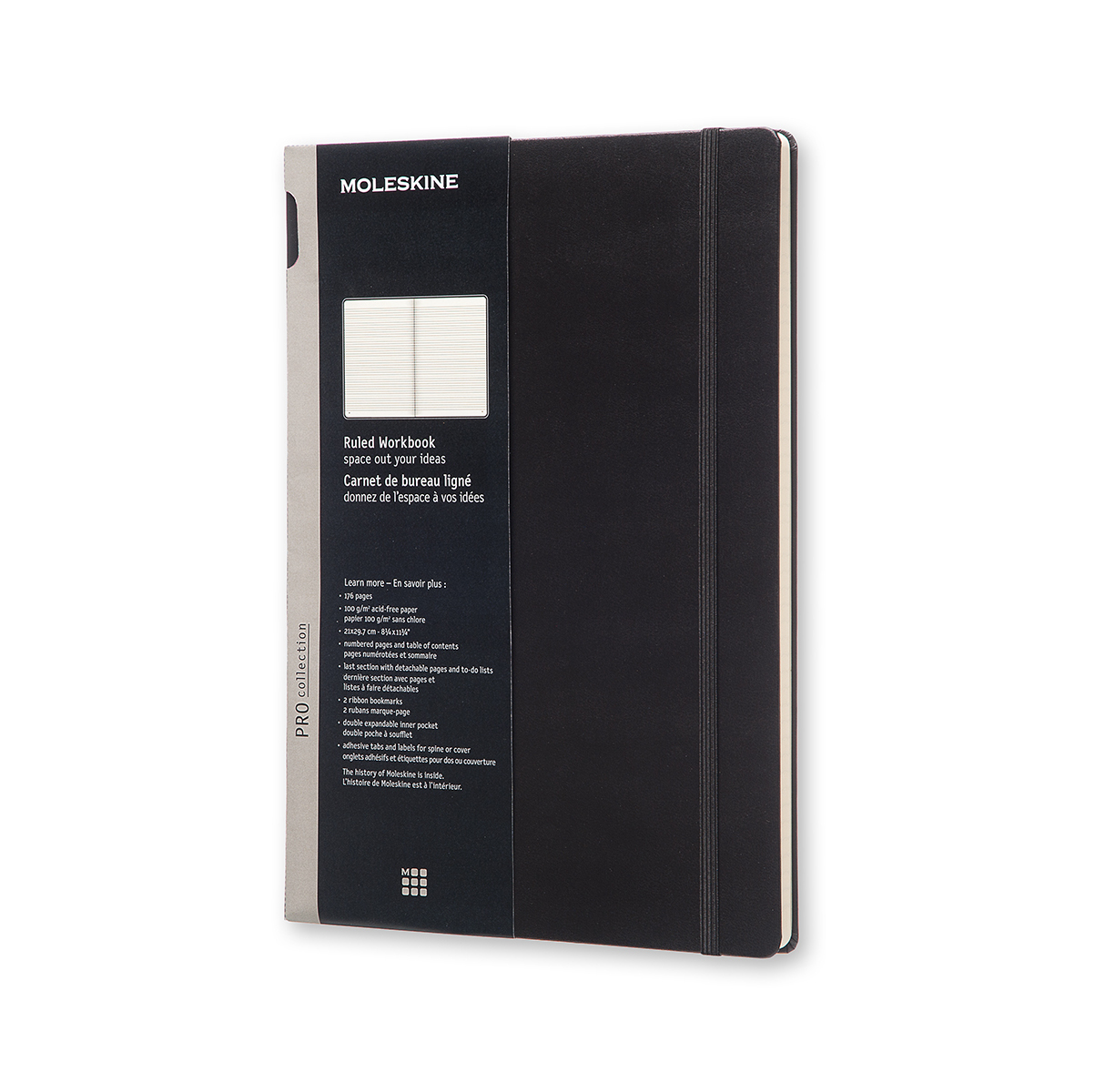 

Записник Moleskine Workbook A4 / Лінійка Чорний (8051272891416)