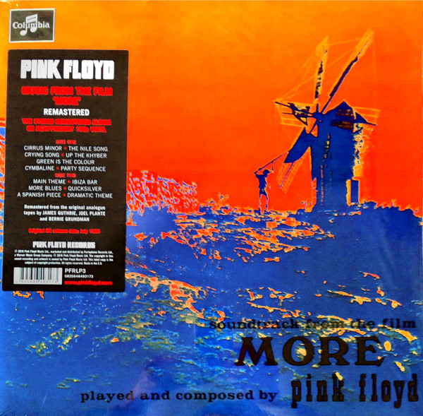 

Виниловая пластинка Pink Floyd - More 1969/2016 (Rfrlp3, 180 Gm.) Parlophone/EU Mint (art.232410)