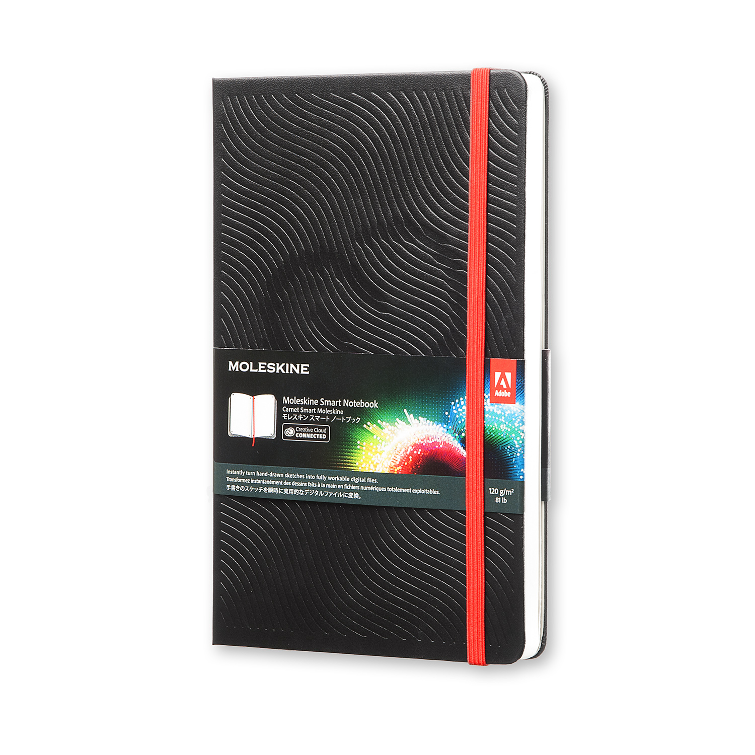 

Записник Moleskine ADOBE середній / Для нарисів Чорний (8051272890297)