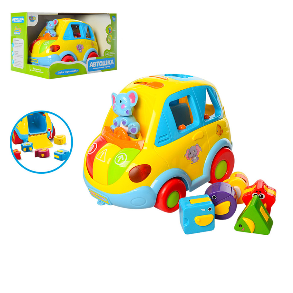 

Сортер "Автошка" Limo Toy со световыми и звуковыми эффектами (RT-9198 UA)