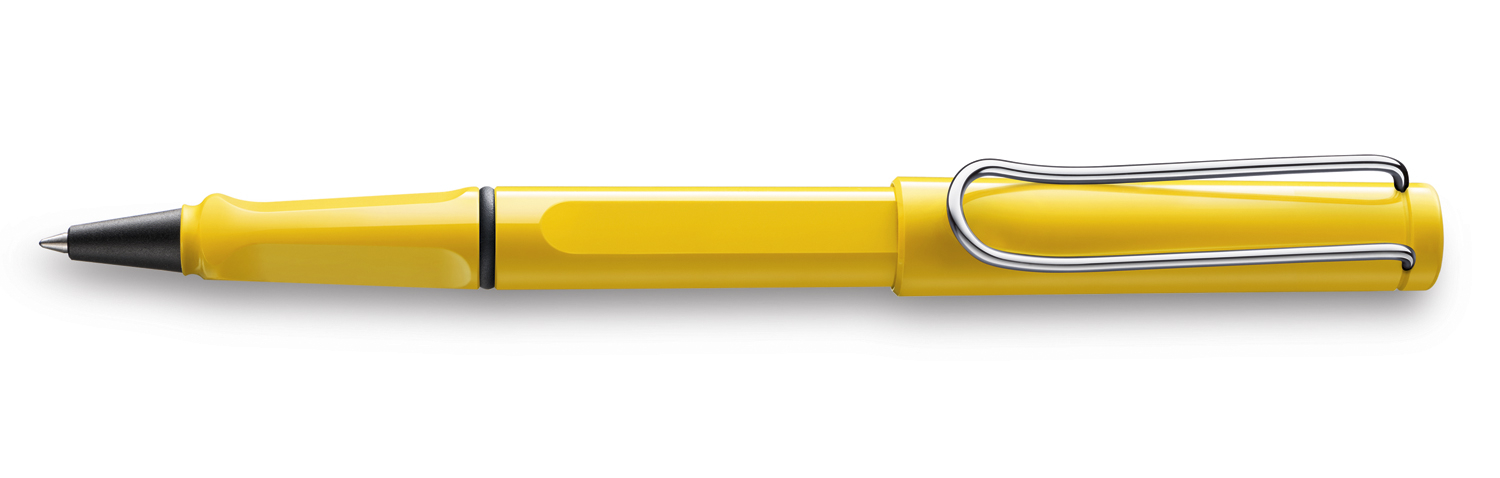 

Ручка-ролер Lamy Safari Жовта / Стрижень M63 1,0 мм Синій [318] (4014519282655)